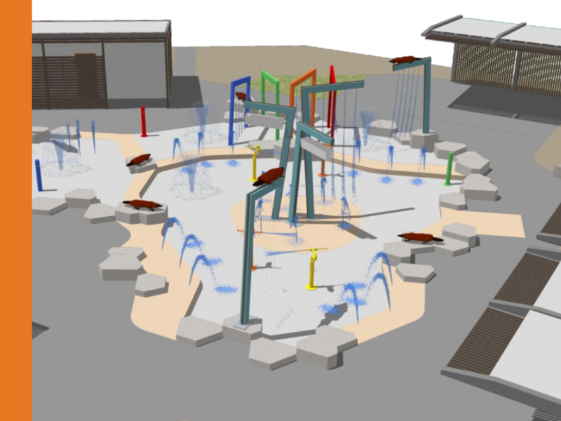 Designs for Myrtleford Splash Park