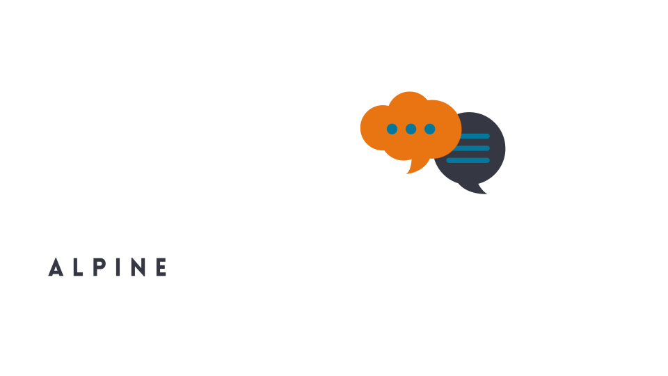 Engage Alpine banner with text Engage Alpine